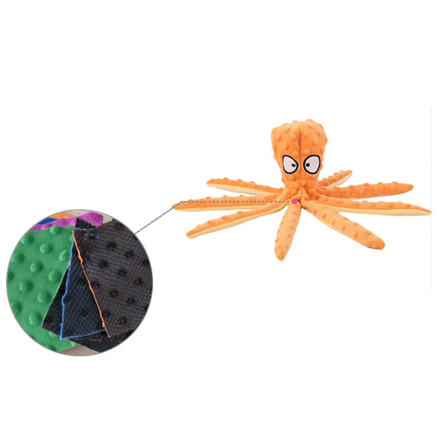 Interactive Indestructible Bite Resistant Plush Toy