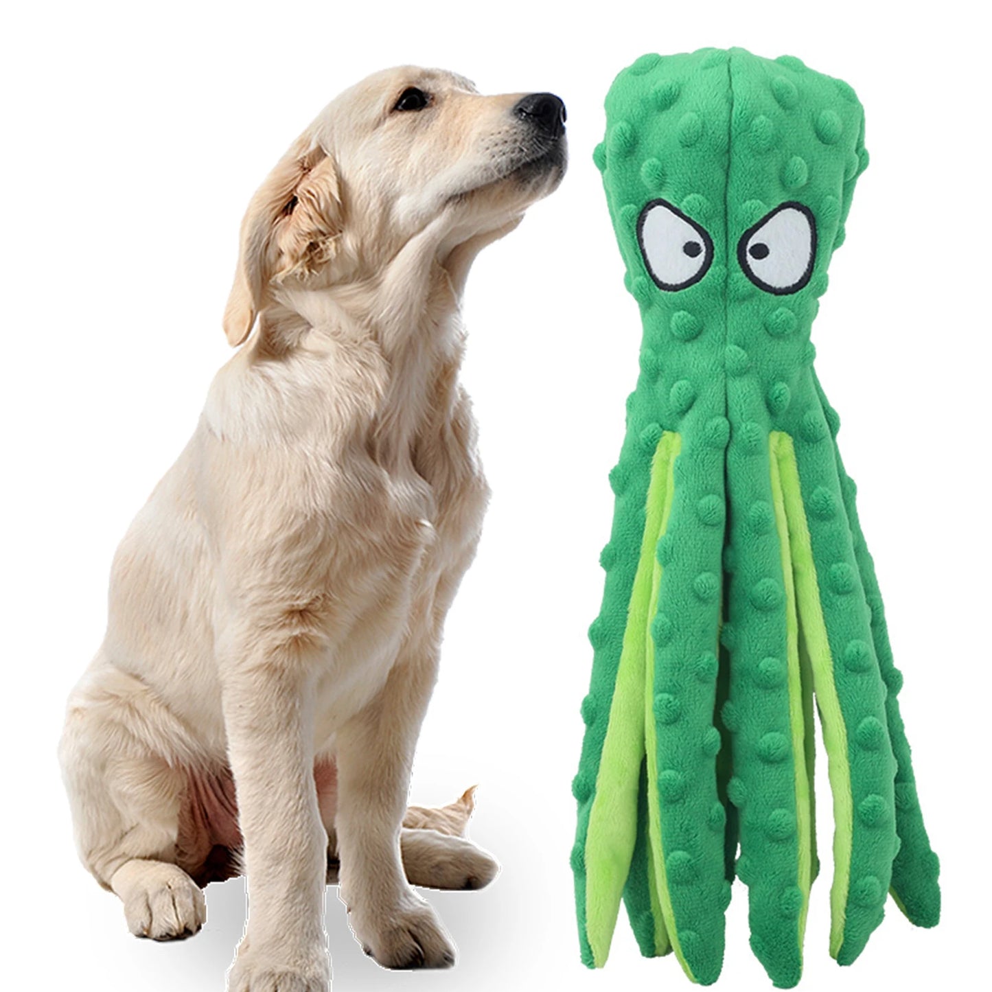 Interactive Indestructible Bite Resistant Plush Toy