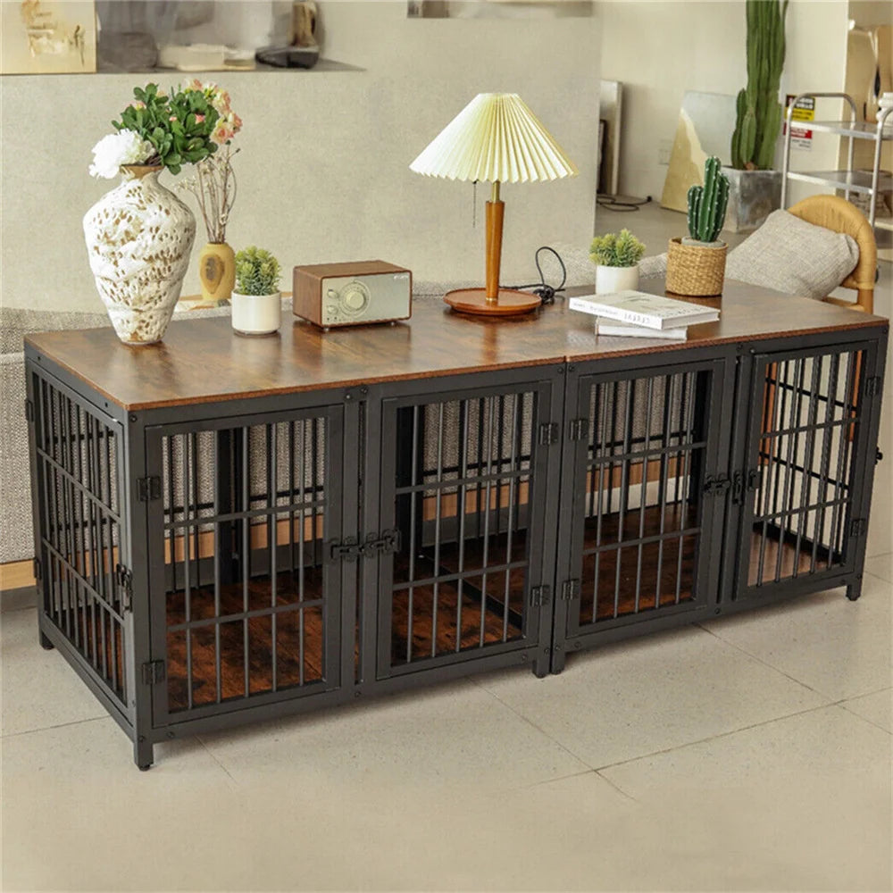 Ultra Thick Kennel with Removable Divider