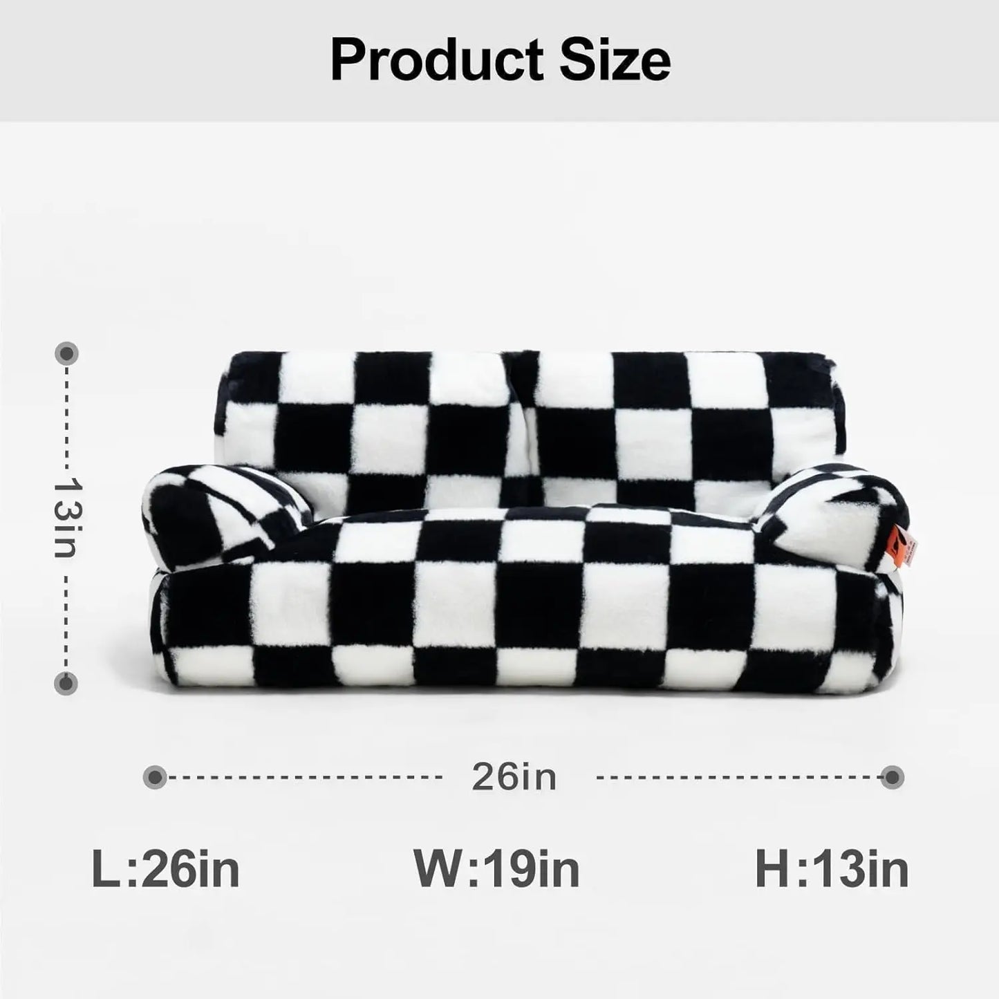 Washable Fluffy Cat Couch Bed