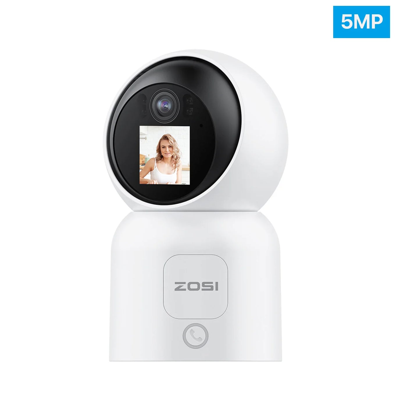 Security Camera WIFI Surveillance Camera 2-Way Video Pet Monitor