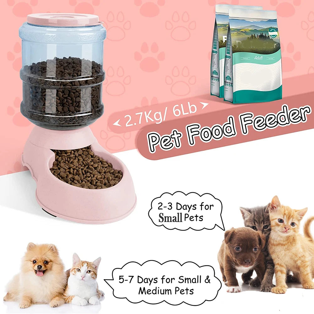 Automatic Water Dispenser and Feeder
