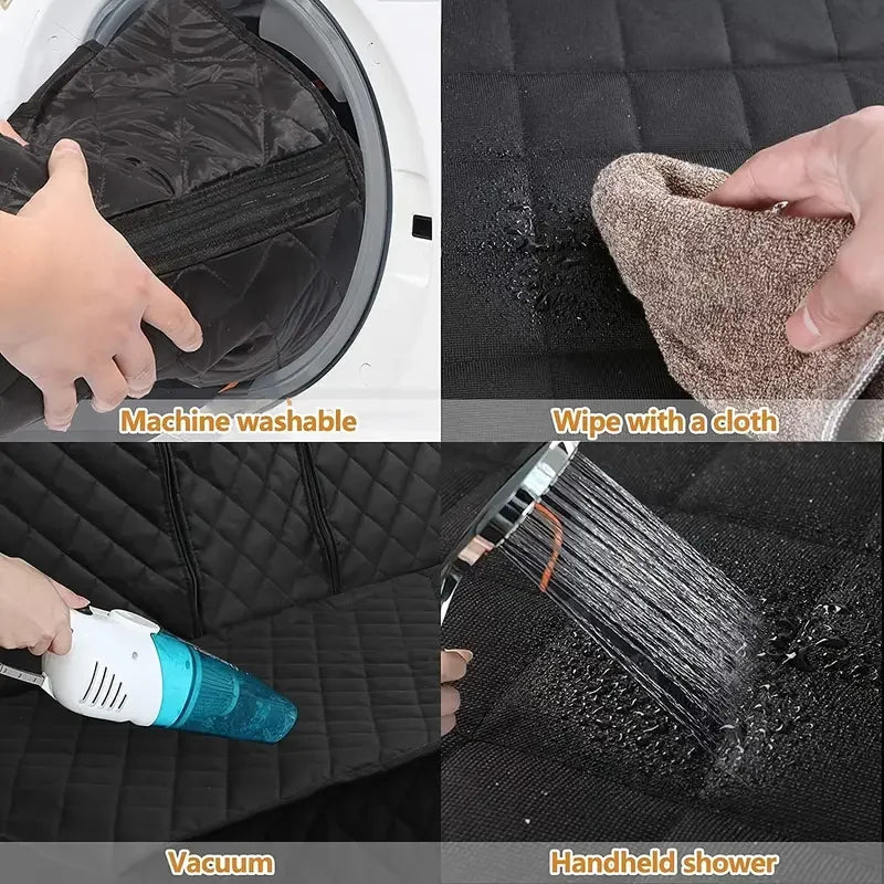 Pet Waterproof, Anti-Slip, Rear Seat Cover