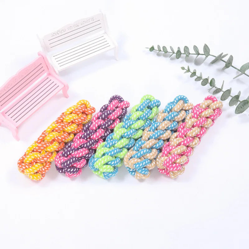 Interactive Cotton Rope Chew Toy