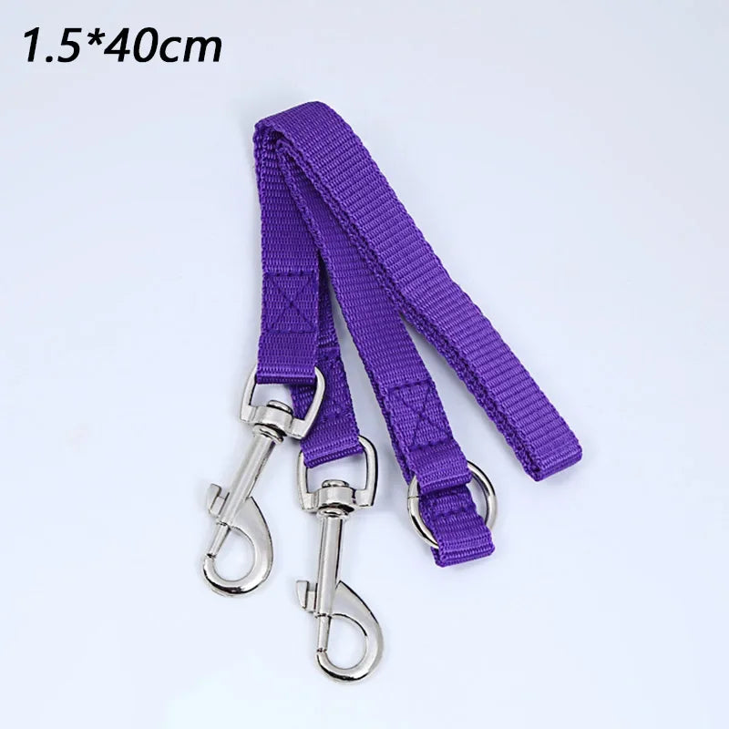 Adjustable Double Coupler Dog Leash