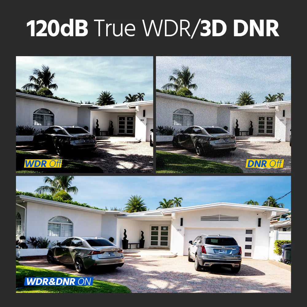 Outdoor Indoor Security Cameras Smart Home With Audio