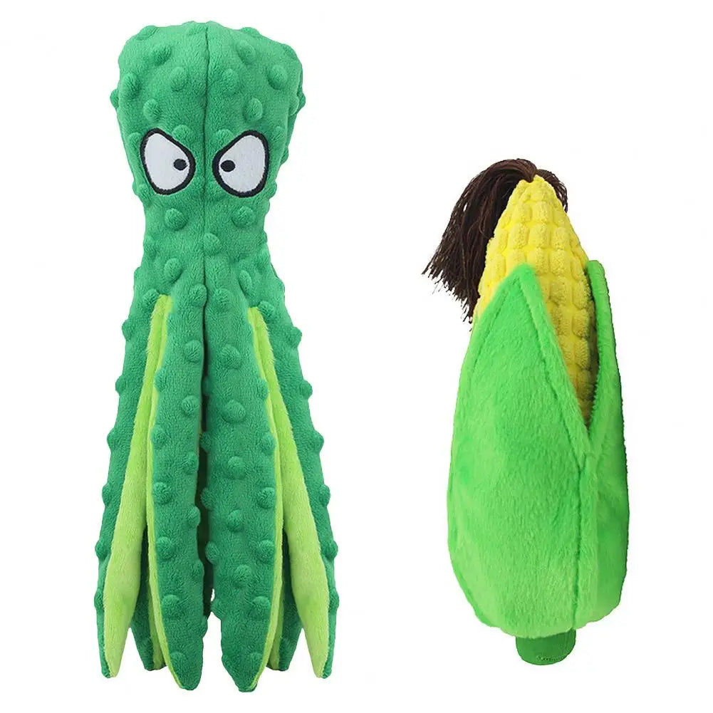 Interactive Indestructible Bite Resistant Plush Toy
