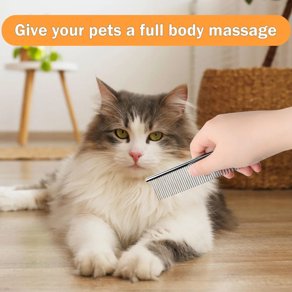 Metal Dog Grooming Comb Easy to Use
