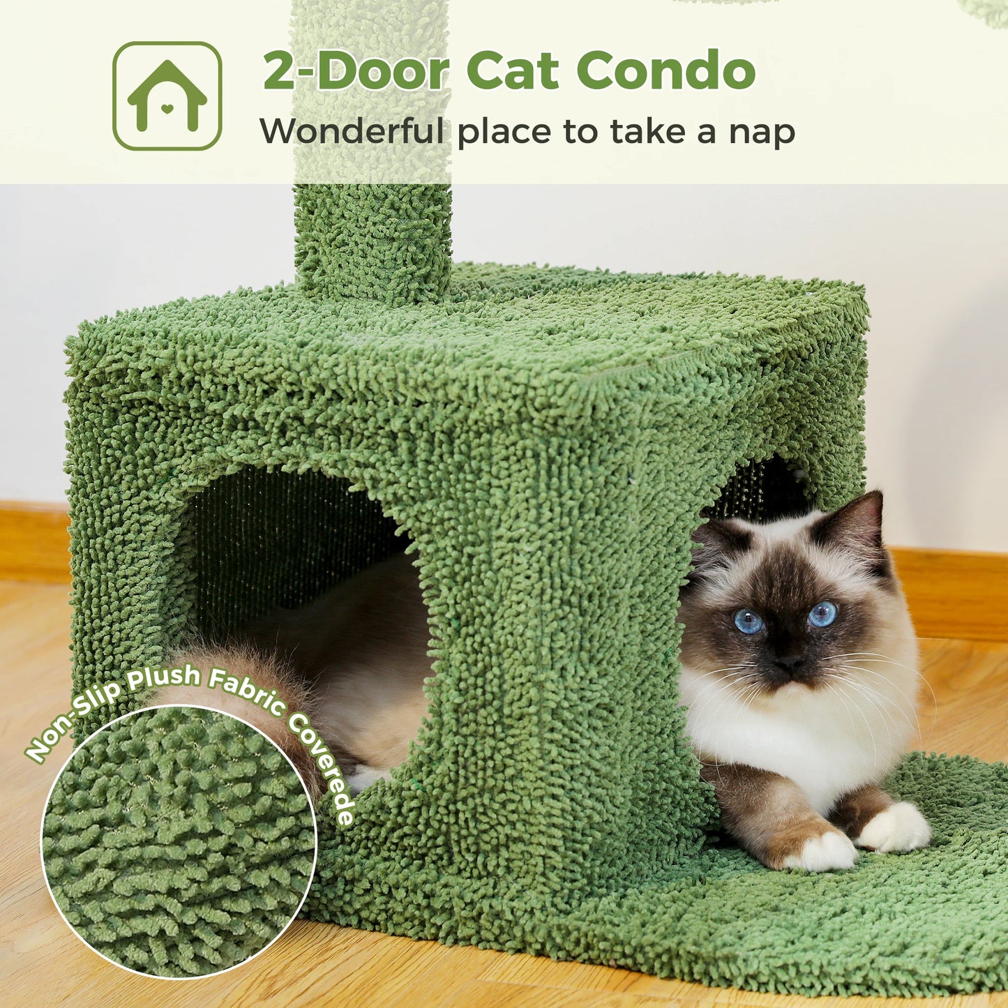 Cat Tree with Scratching Post for Cats