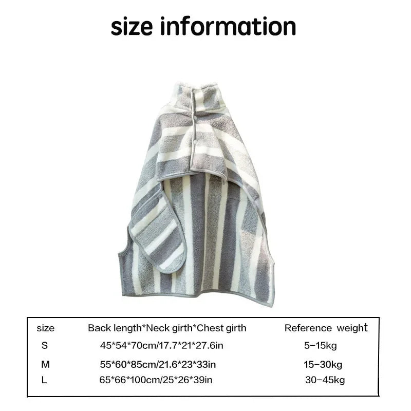 Ultra-Absorbent Drying Bathrobe