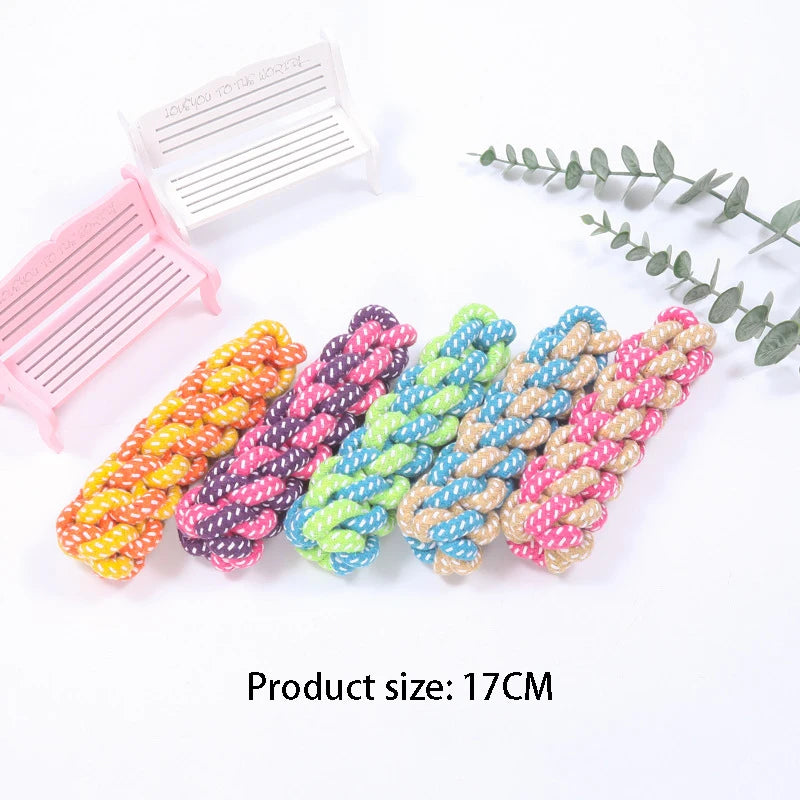 Interactive Cotton Rope Chew Toy