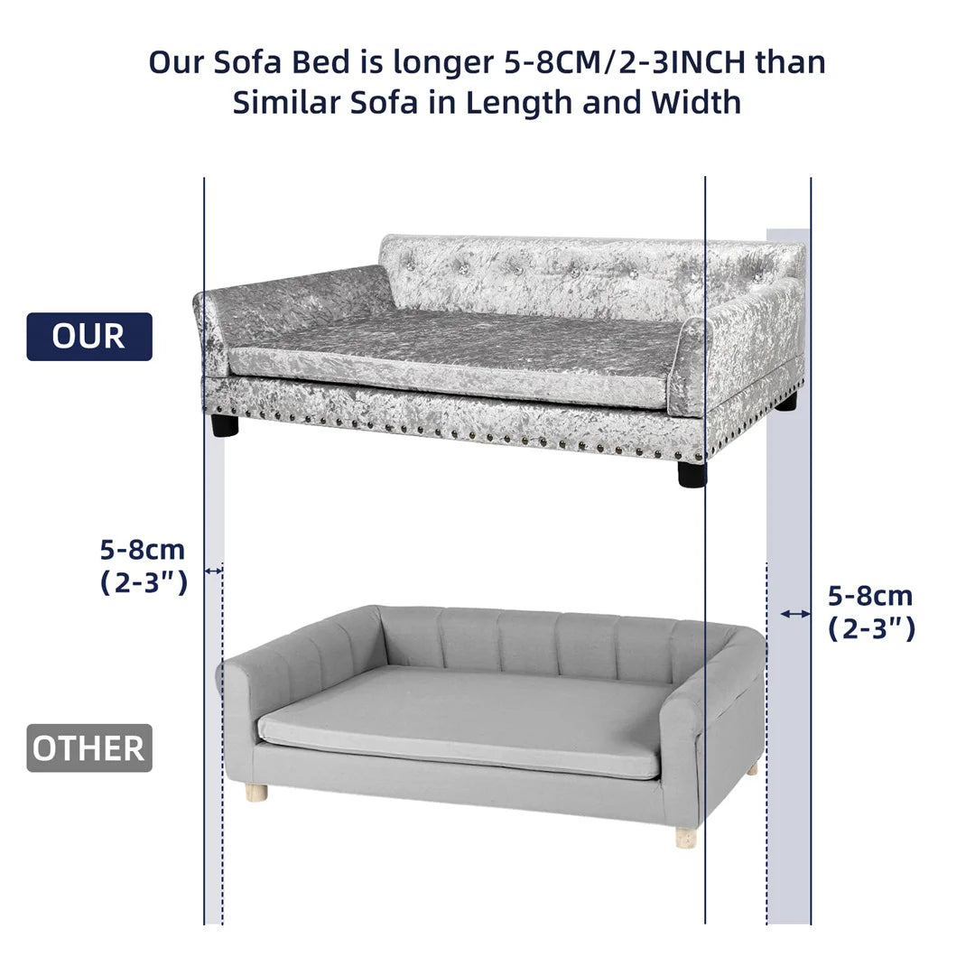 Deluxe Sofa Bed with Removable Cushion