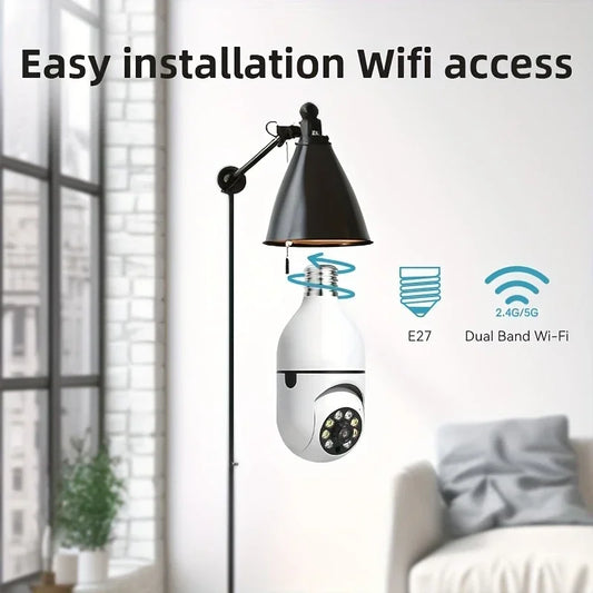 Wireless APP-Light Bulb Security Camera