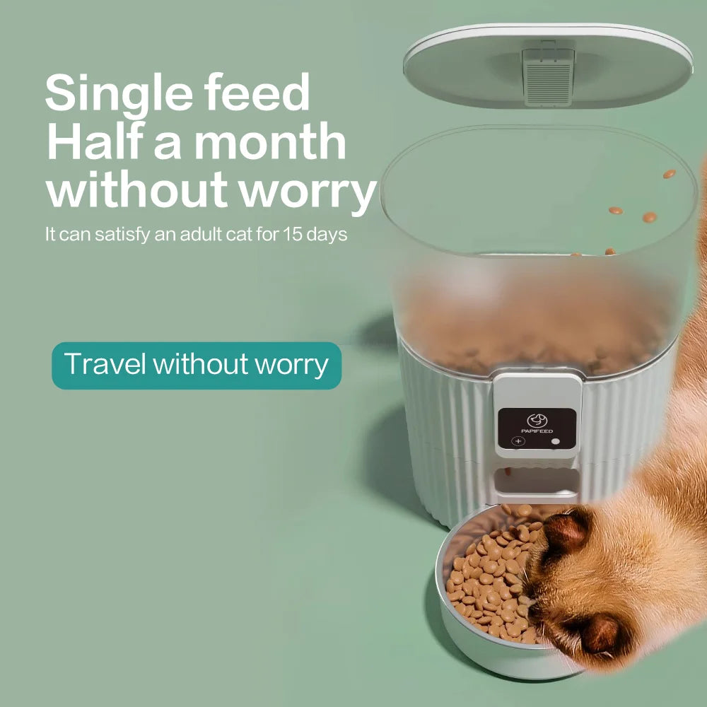 Automatic WIFI remote smart food dispenser