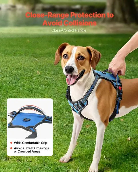Adjustable No Pull Pet Harness with Leash