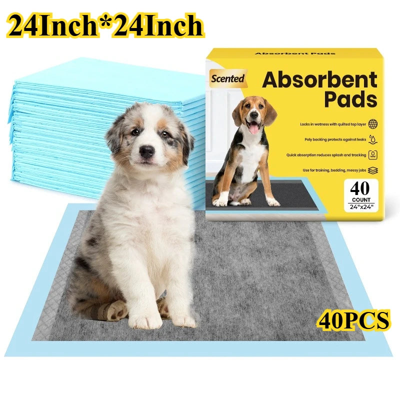 Dog Pee Pads with Leak-Proof Quick-Dry Design