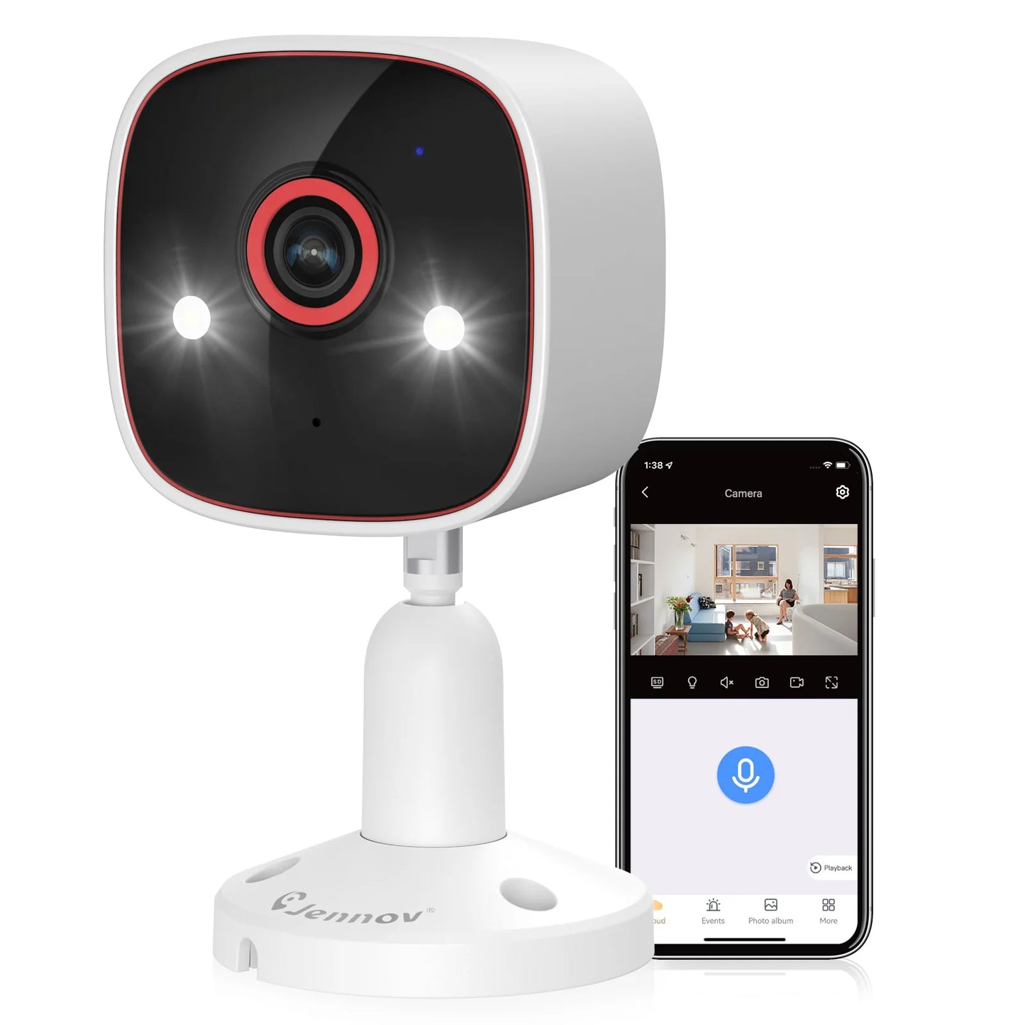 Outdoor/Indoor Security Pet Cameras for Dog/ Cat