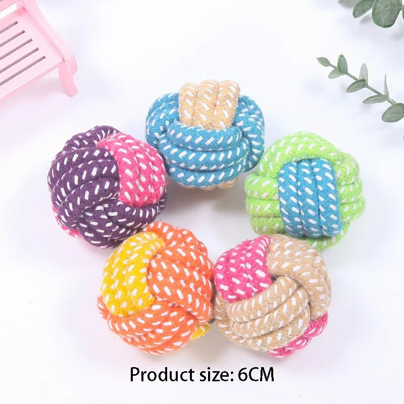 Interactive Cotton Rope Chew Toy