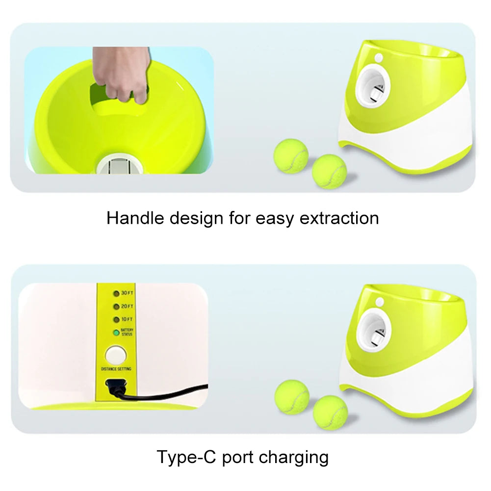 Interactive Re-chargeable Automatic Ball Launcher