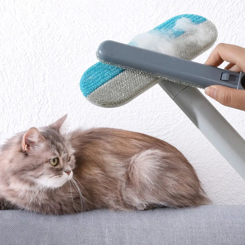 3 in 1 Pet Hair Remover Brush with Long Handle