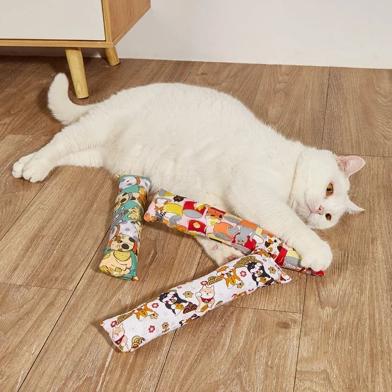 Interactive Bite Resistant Catnip Pillow