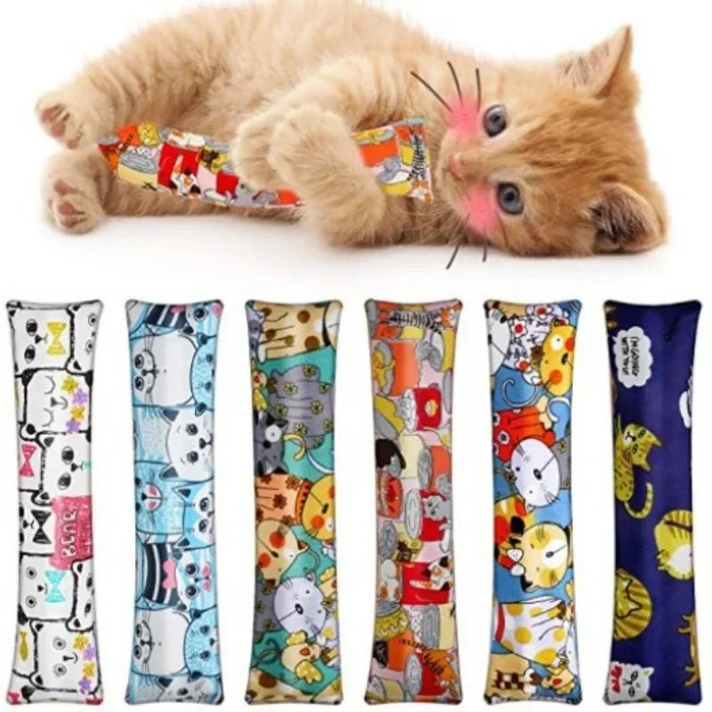 Interactive Bite Resistant Catnip Pillow