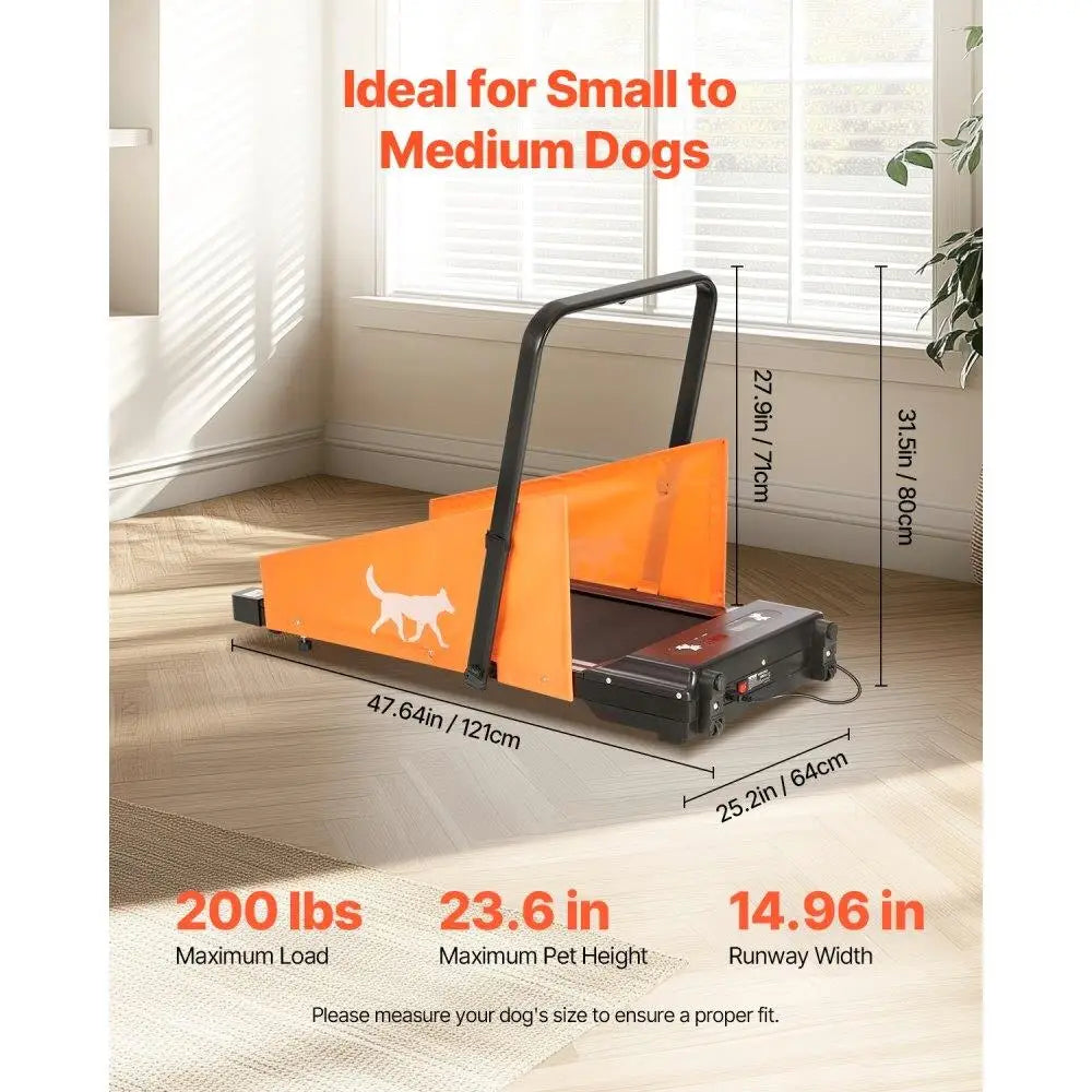Electric Dog Treadmill for medium Dogs Supports Up To 200 lbs