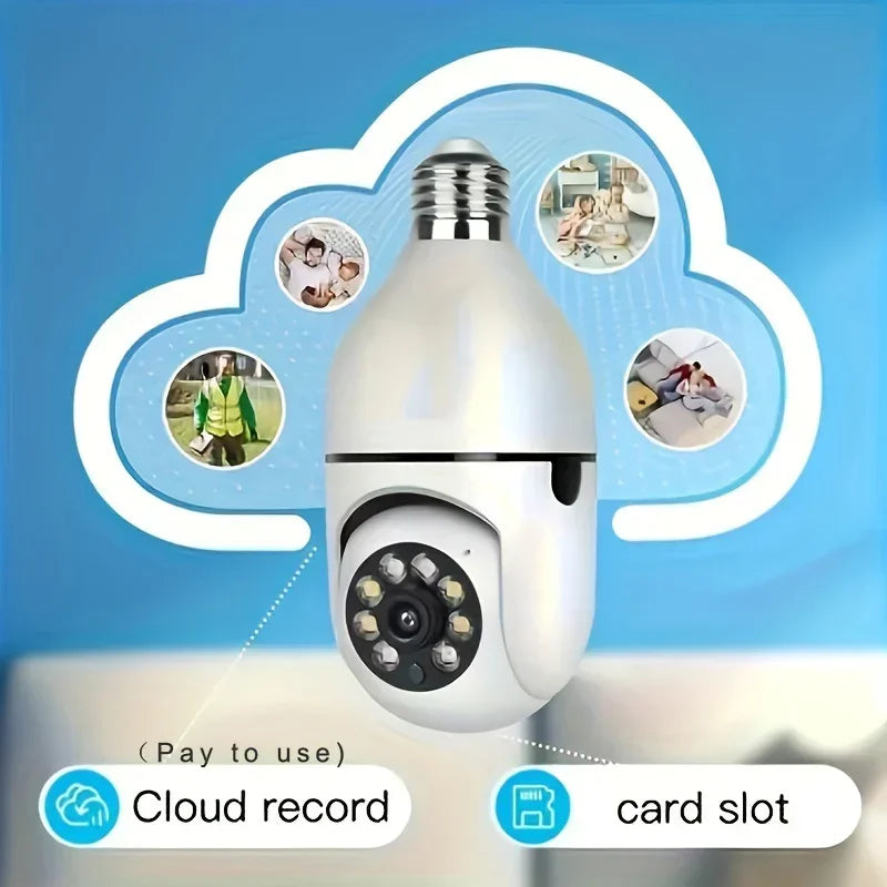 Wireless APP-Light Bulb Security Camera