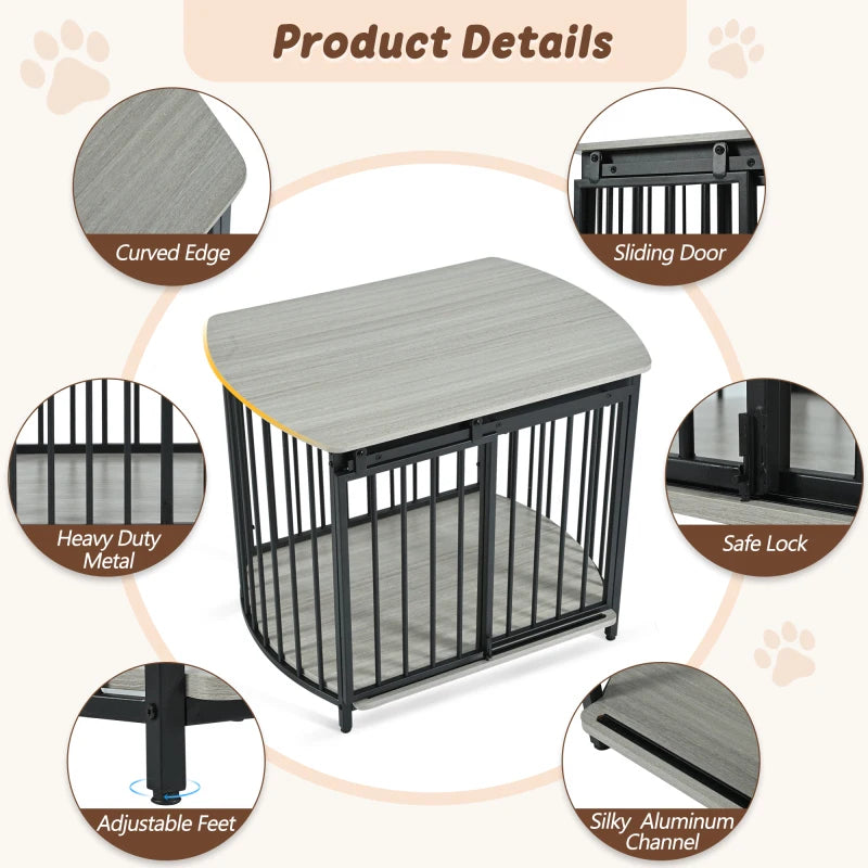 Indoor Wooden Dog Kennel Large Breed