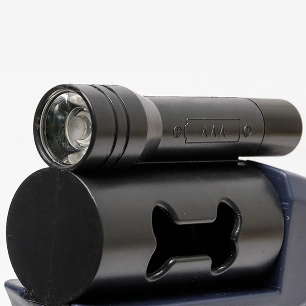 Double Headed Retractable Dog LED Walking Dog Leash
