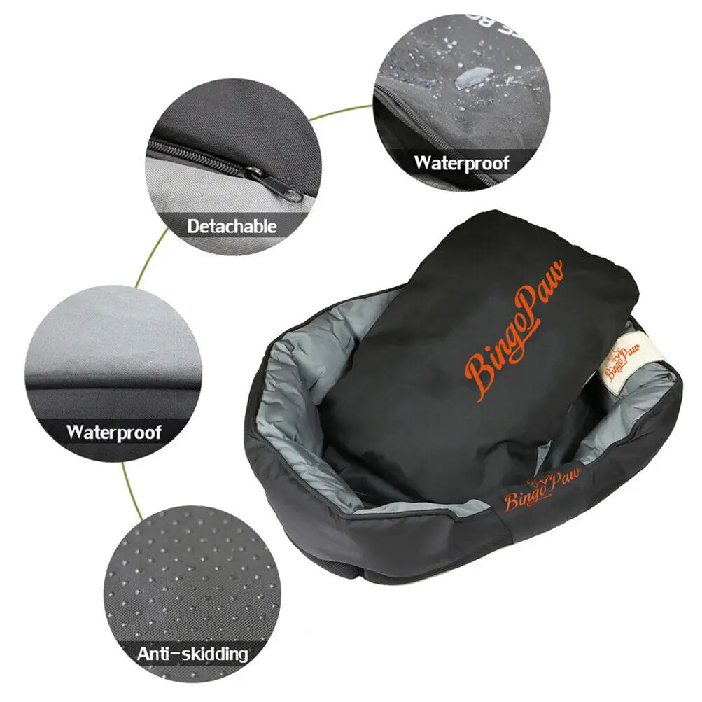 Pet Calming Sleeping Mat with Removable Cushion