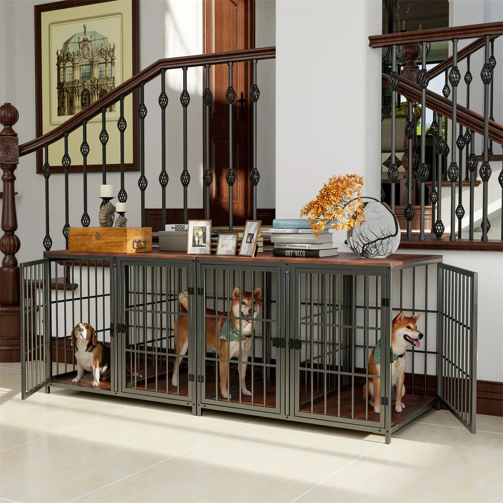 Ultra Thick Kennel with Removable Divider