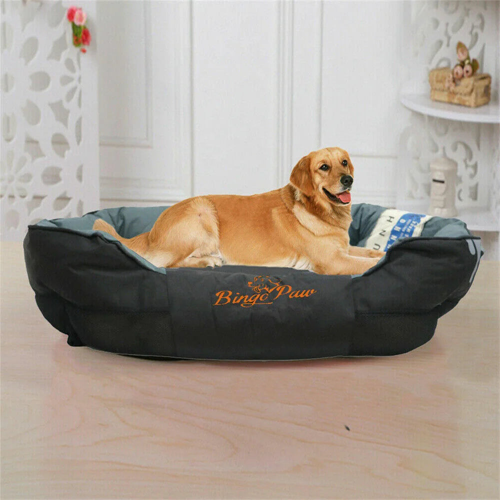 Orthopedic Waterproof Washable Sofa Dog Bed with Removable Cushion