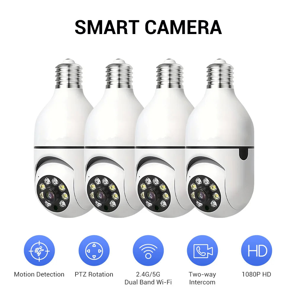 Wireless APP-Light Bulb Security Camera