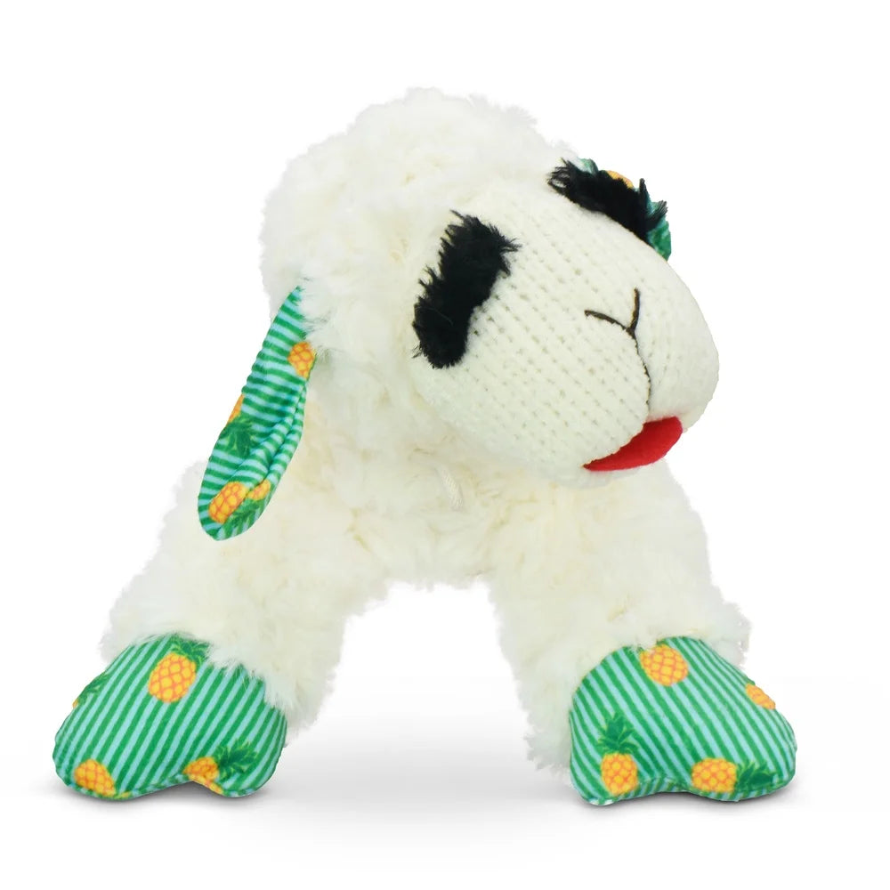 Lamb Chop Plush with Squeaker Dog Toy
