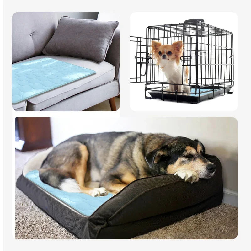 Extra Large Durable Cooling and Washable Iced Mat