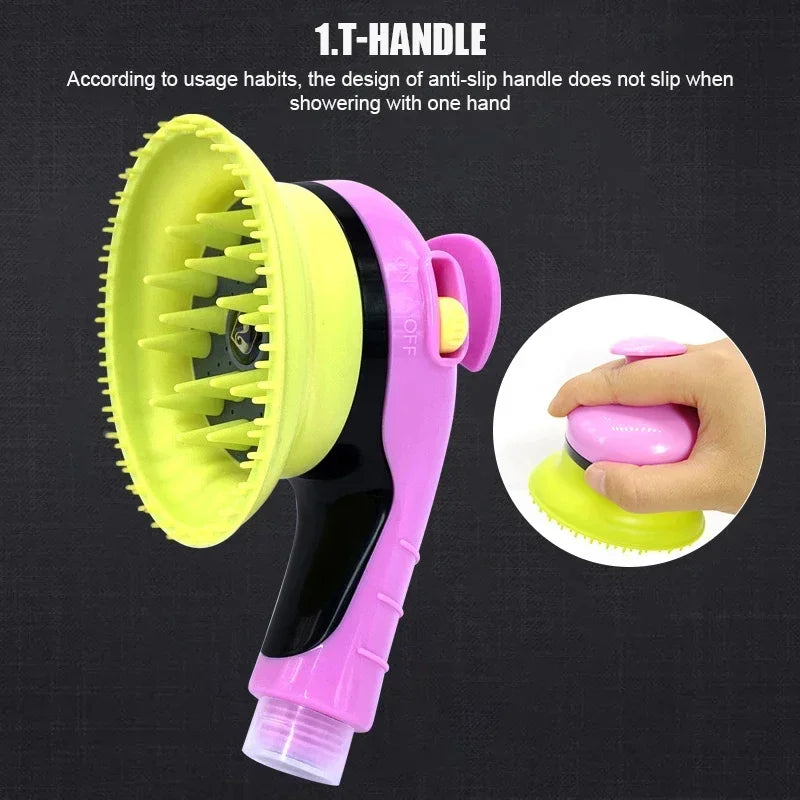 Pet Massage Shower Head for Bath