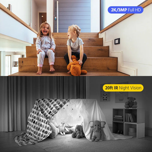 Full HD Camera Two Way Audio Detection & Tracking