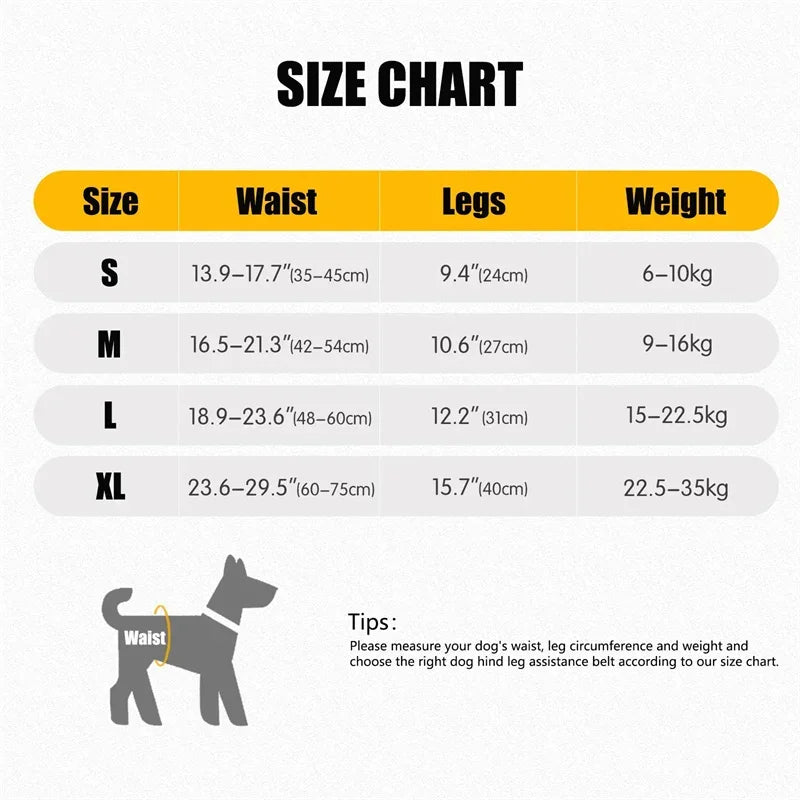 Adjustable Lift Harness for Large Dogs