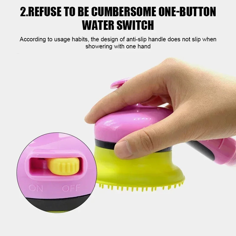 Pet Massage Shower Head for Bath