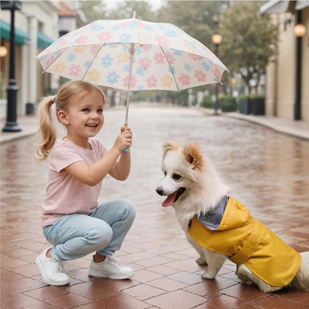 Waterproof Adjustable For Small Medium Dogs Raincoat