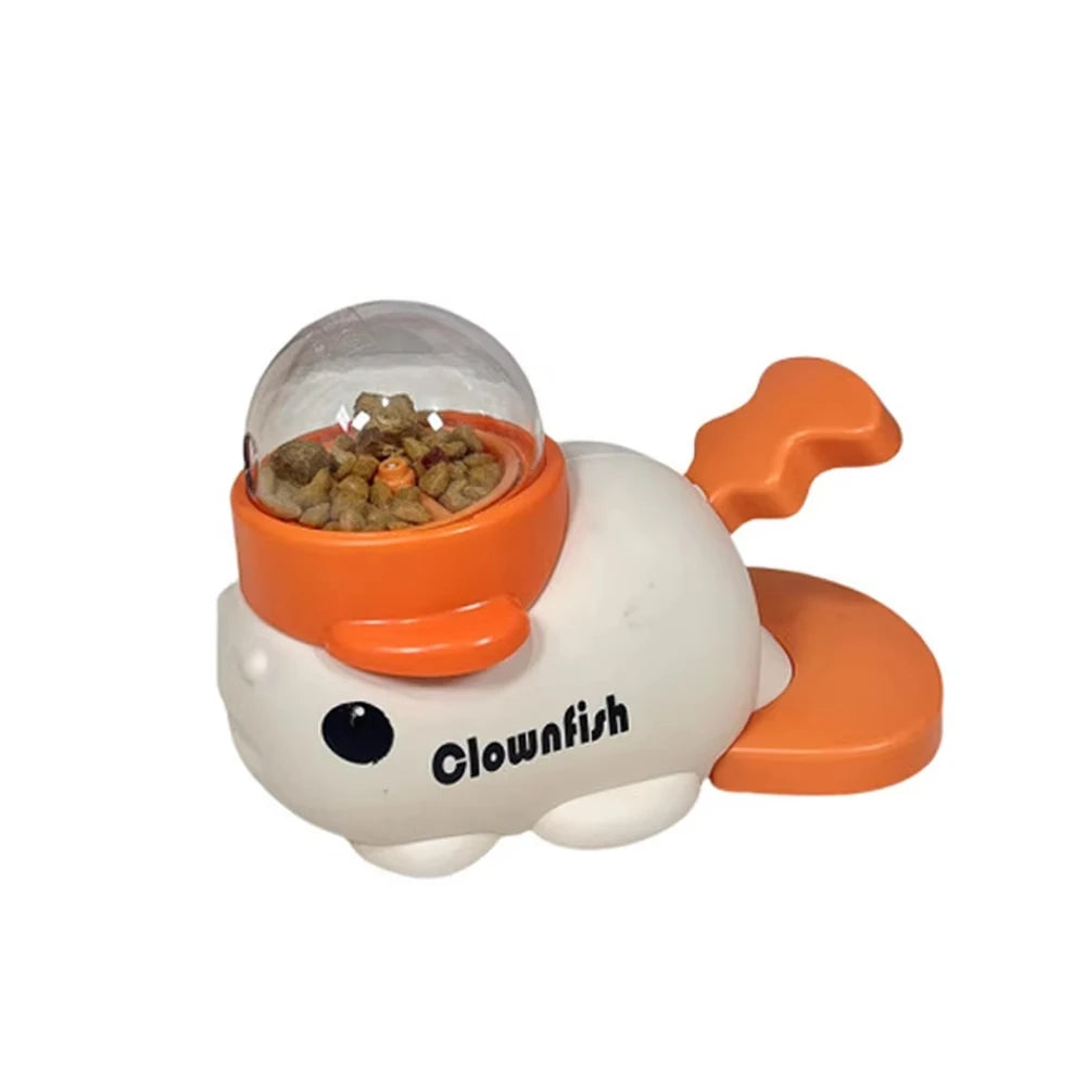 2-in-1 Interactive Automatic Treat Dispenser Toy