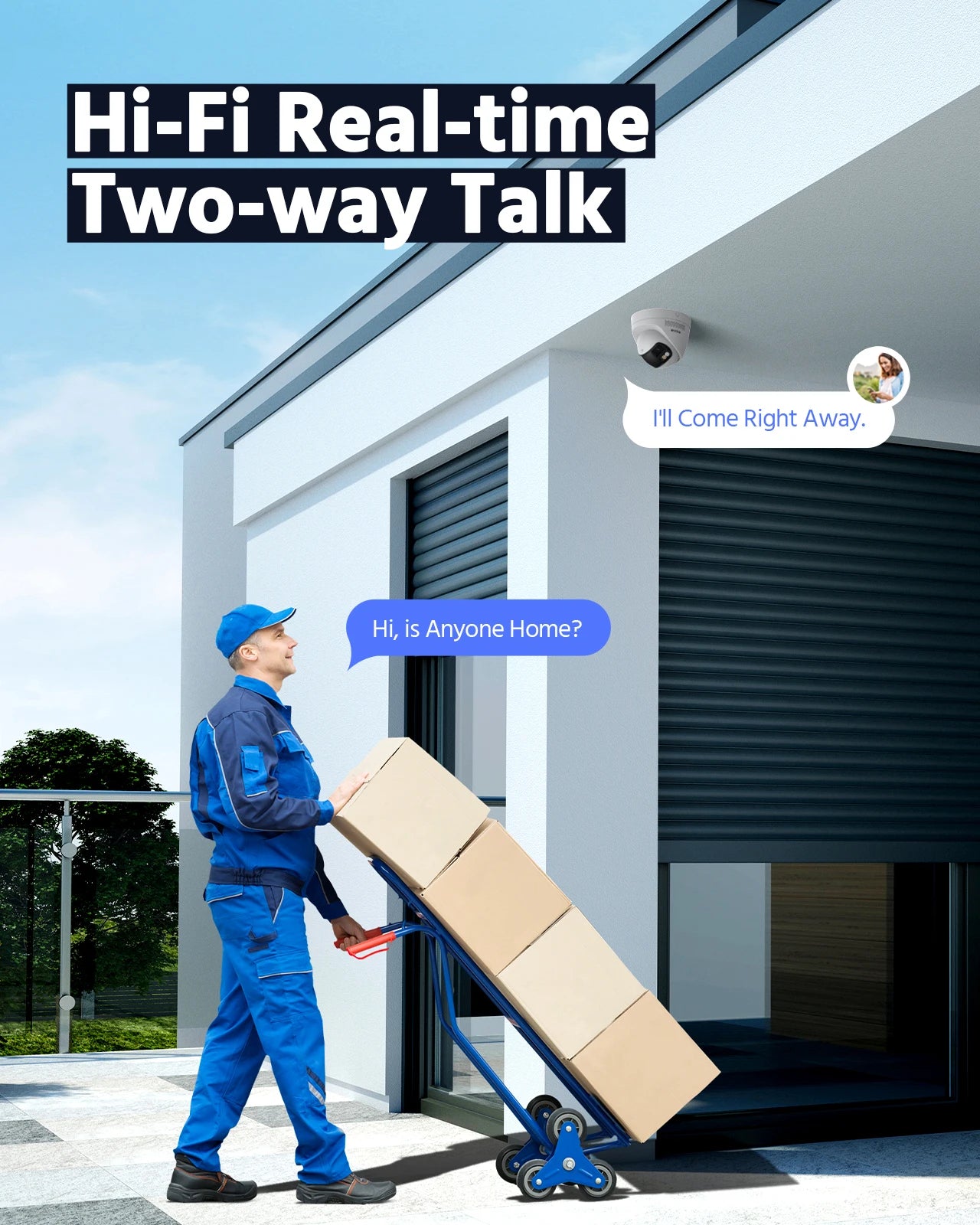 Dual Lens Security Camera