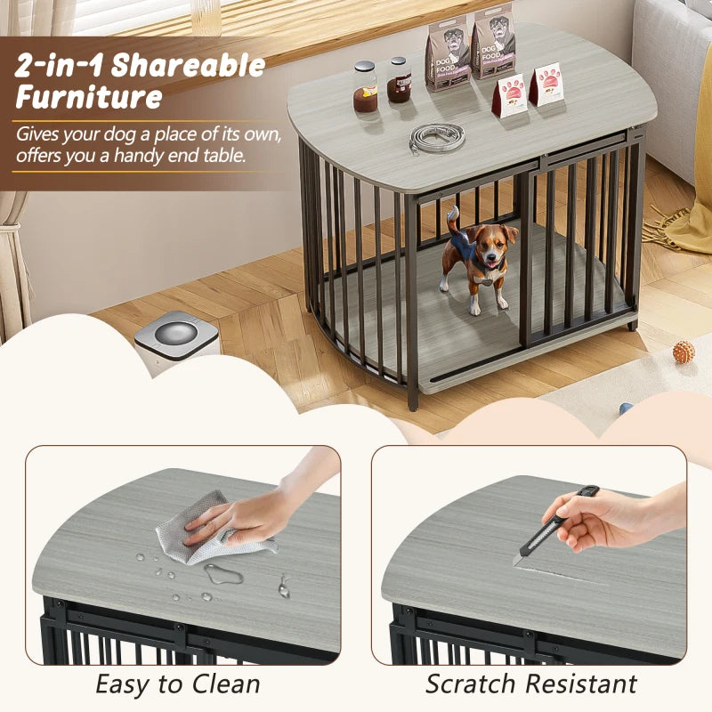 Indoor Wooden Dog Kennel Large Breed