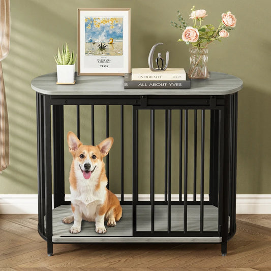 Indoor Wooden Dog Kennel Large Breed