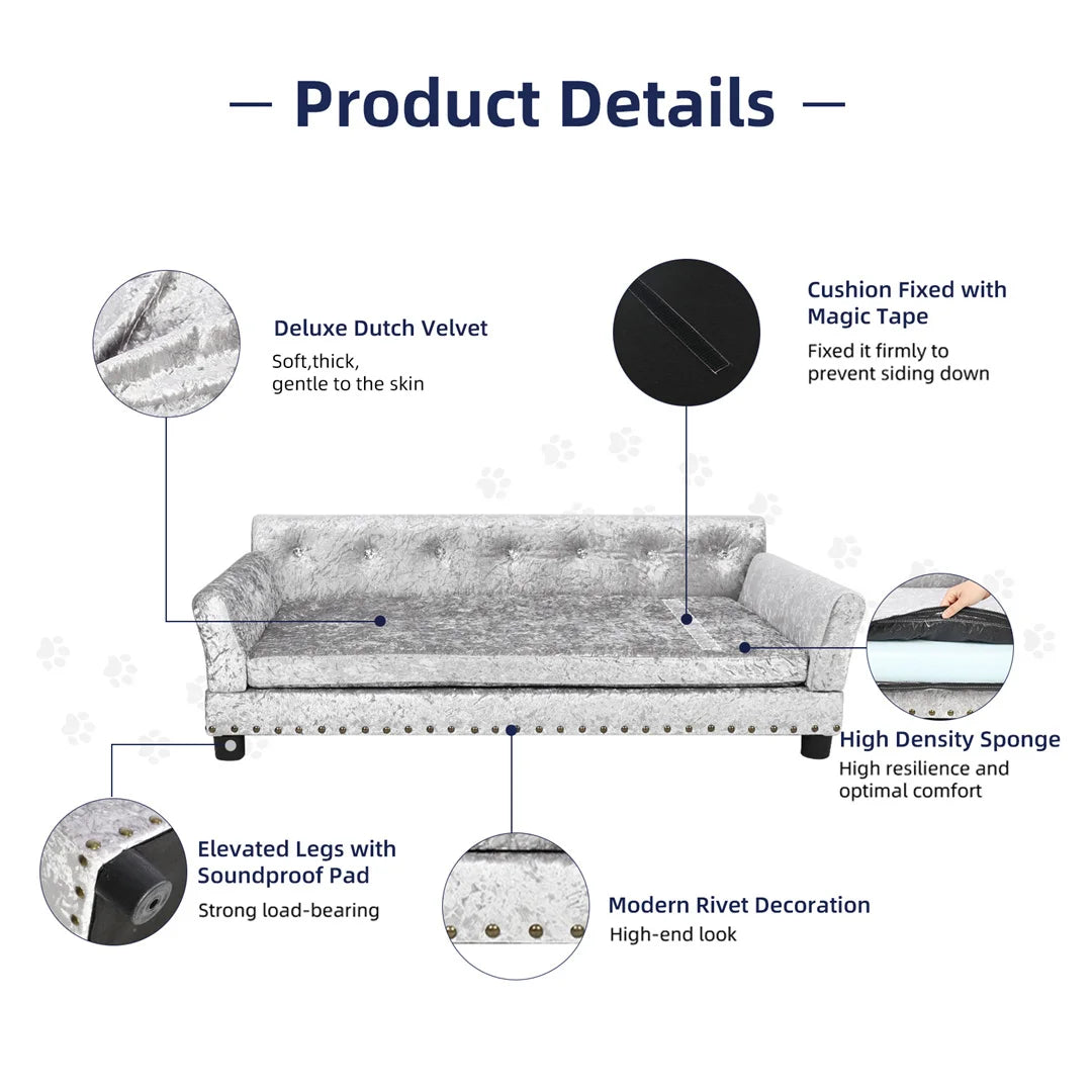 Deluxe Sofa Bed with Removable Cushion