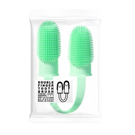 Super Soft Double Finger Toothbrush