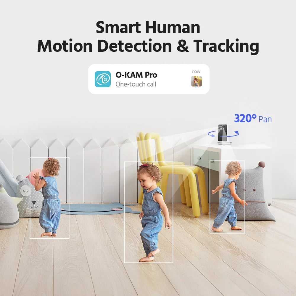 Full HD Camera Two Way Audio Detection & Tracking