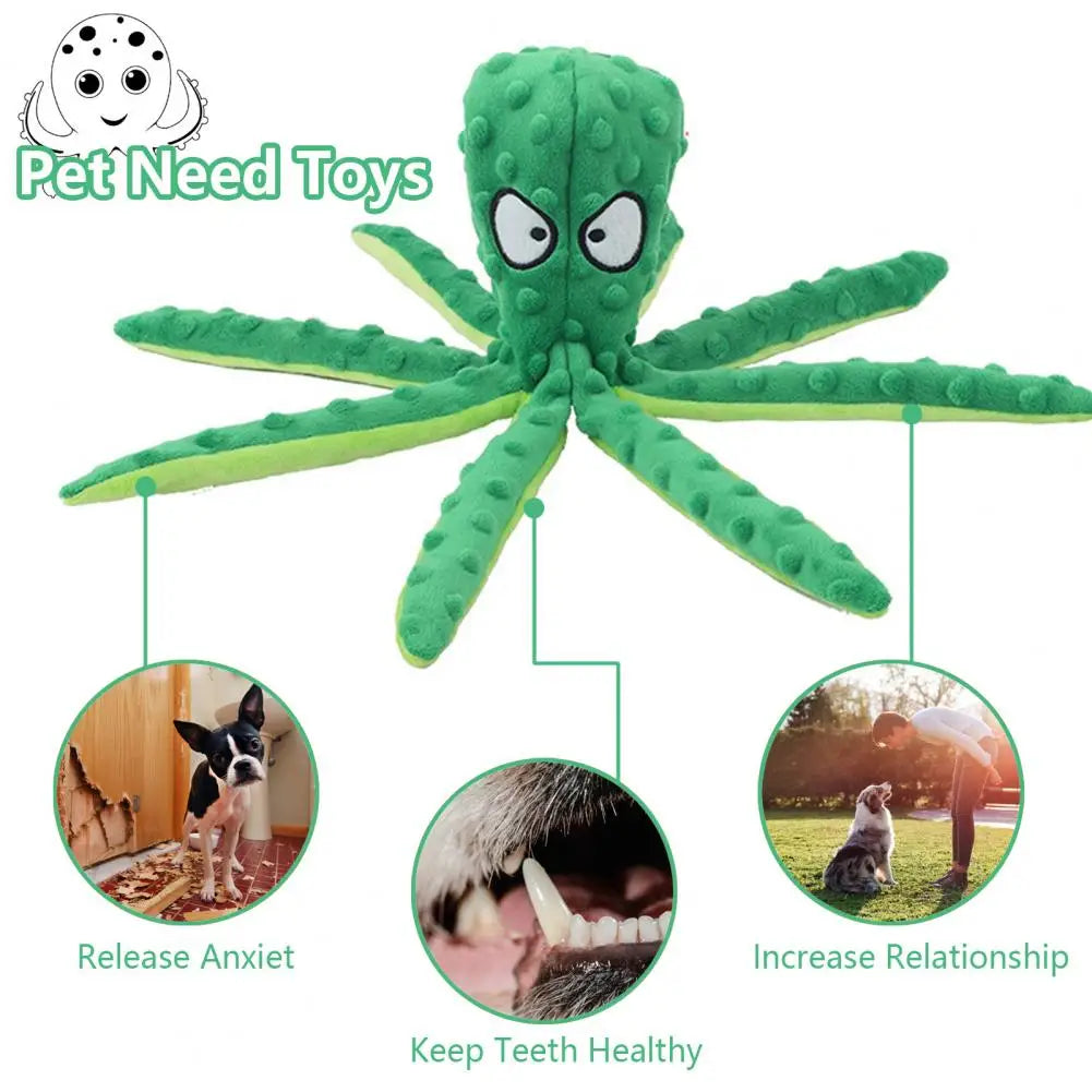 Interactive Indestructible Bite Resistant Plush Toy