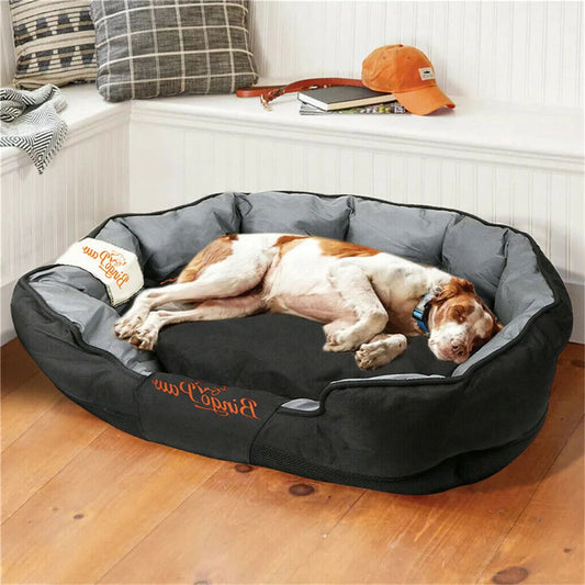 Orthopedic Waterproof Washable Sofa Dog Bed with Removable Cushion